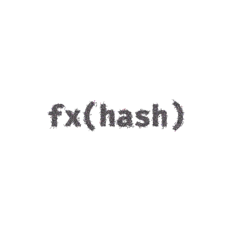 FXHASH Generative Logo #261