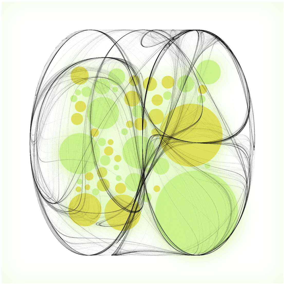 Attractors and Circles #58