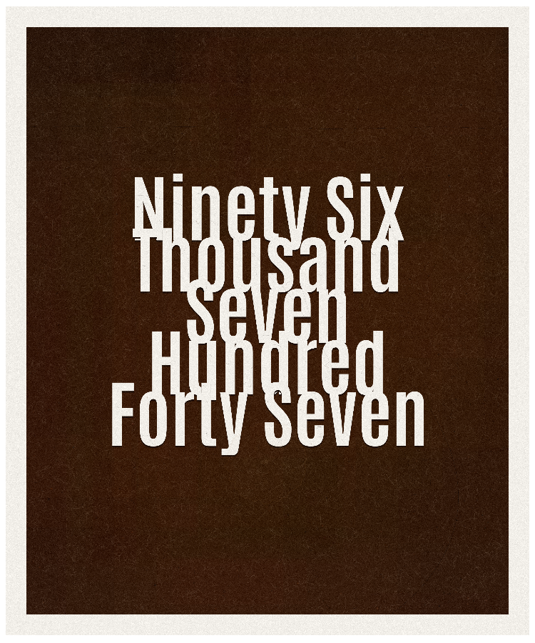 Count #96747