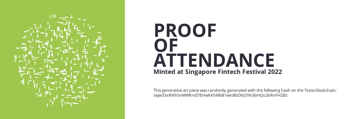 SFF2022 Proof of Attendance Token #268