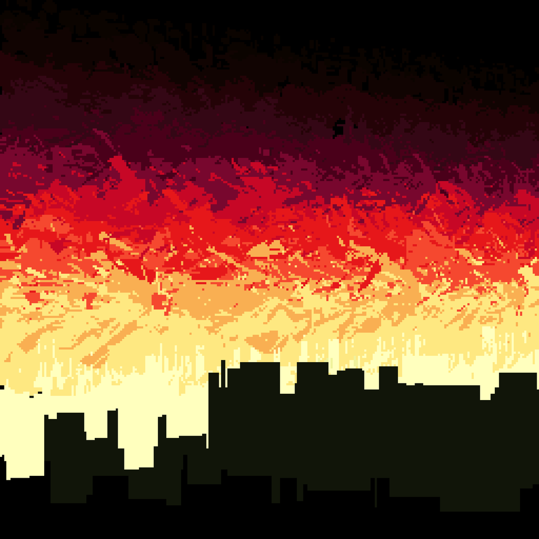 the city is burning #7