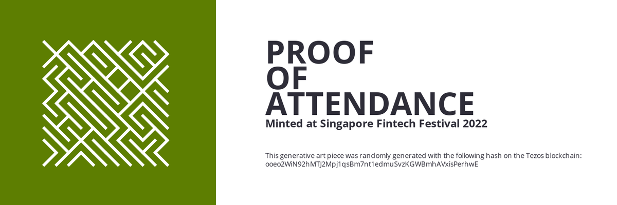 SFF2022 Proof of Attendance Token #575