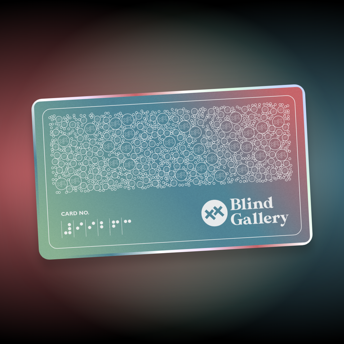Blind Gallery Club Membership #155