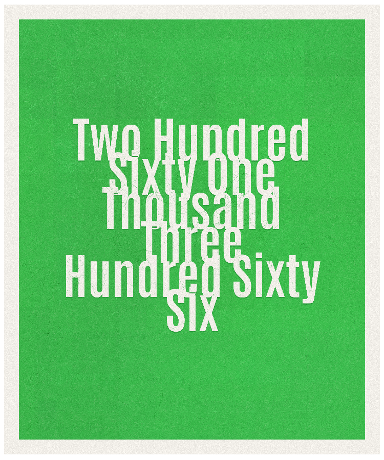 Count #261366