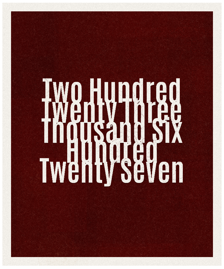 Count #223627