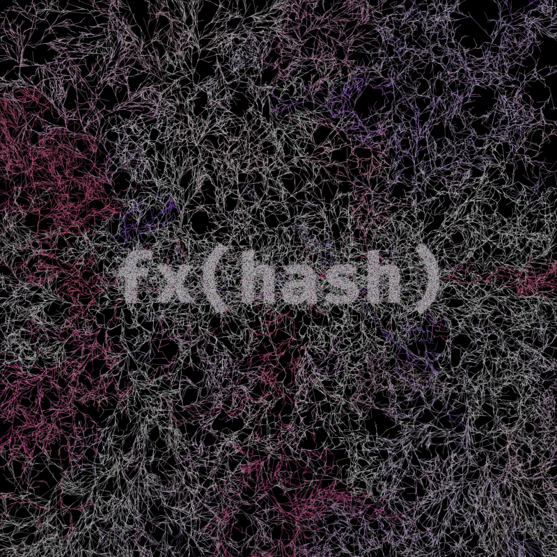 FXHASH Generative Logo #347