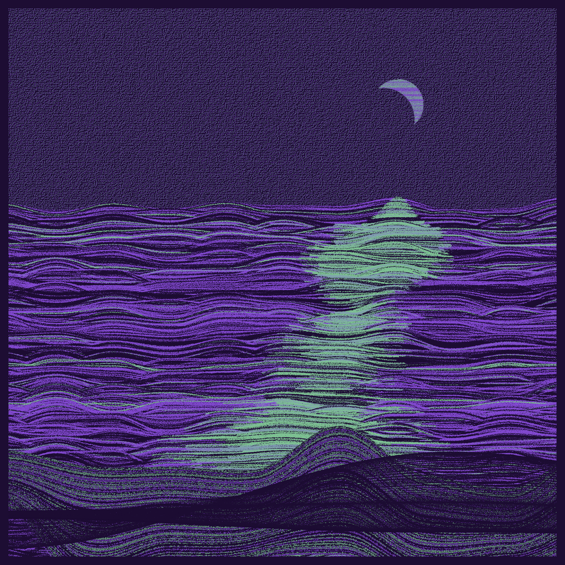 Moonlit Sea #215