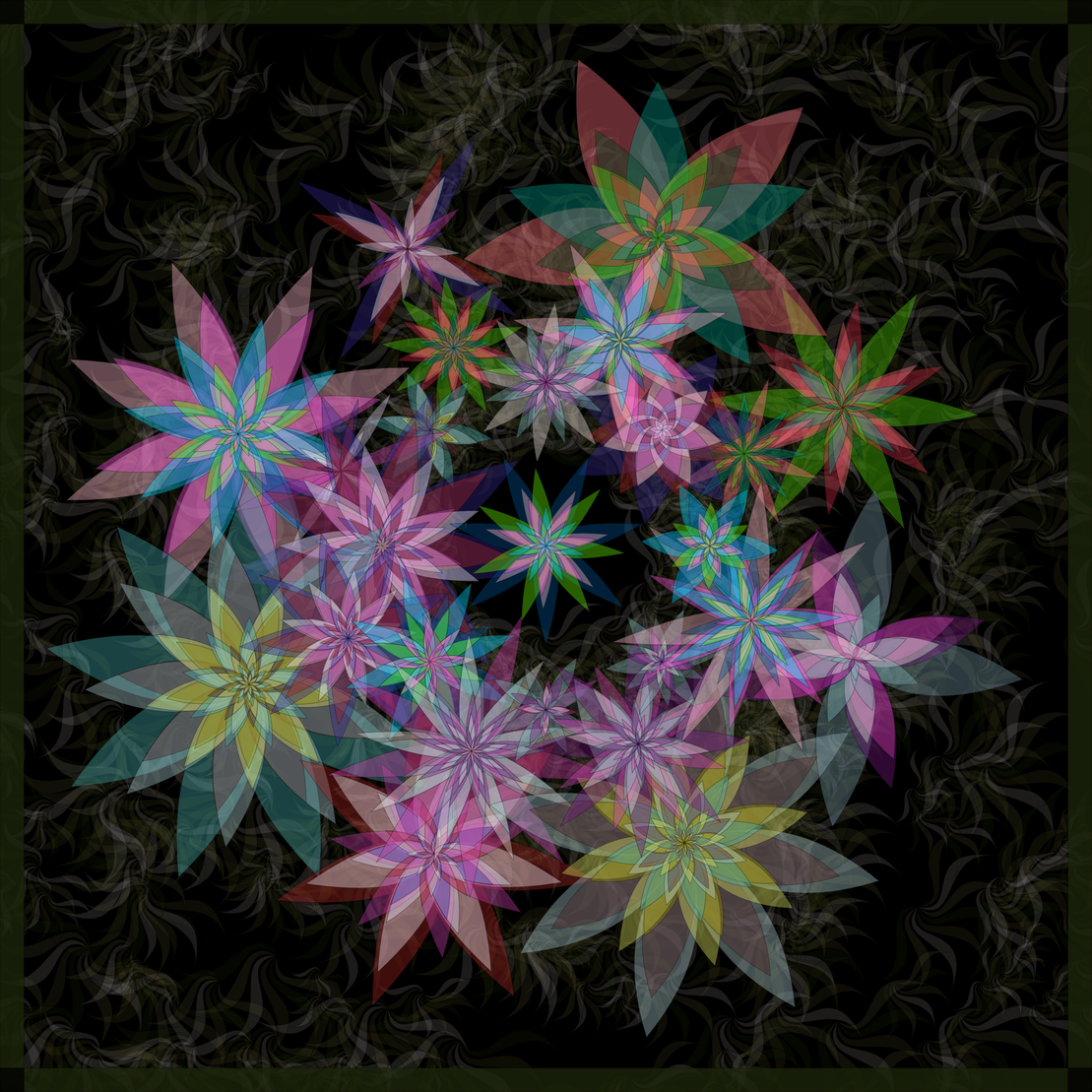Bezier Garden #6
