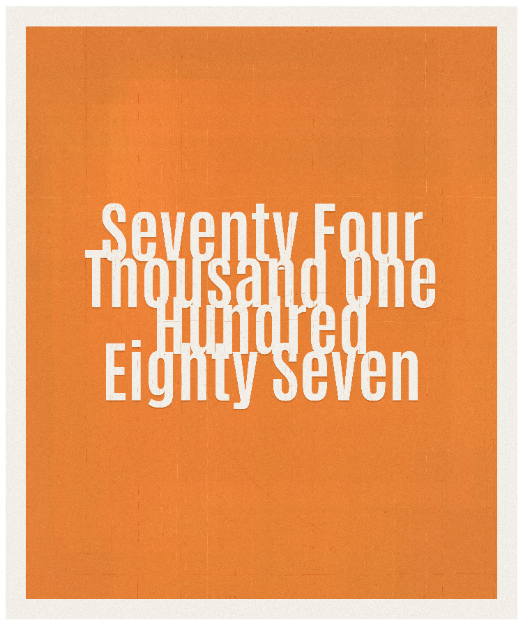 Count #74187