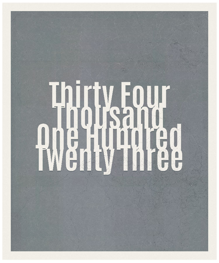 Count #34123