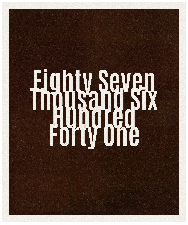 Count #87641