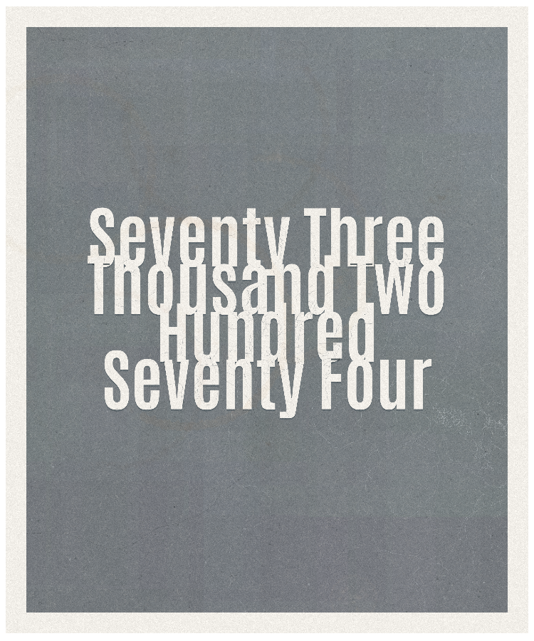 Count #73274