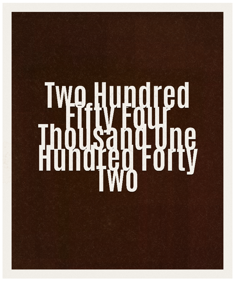 Count #254142