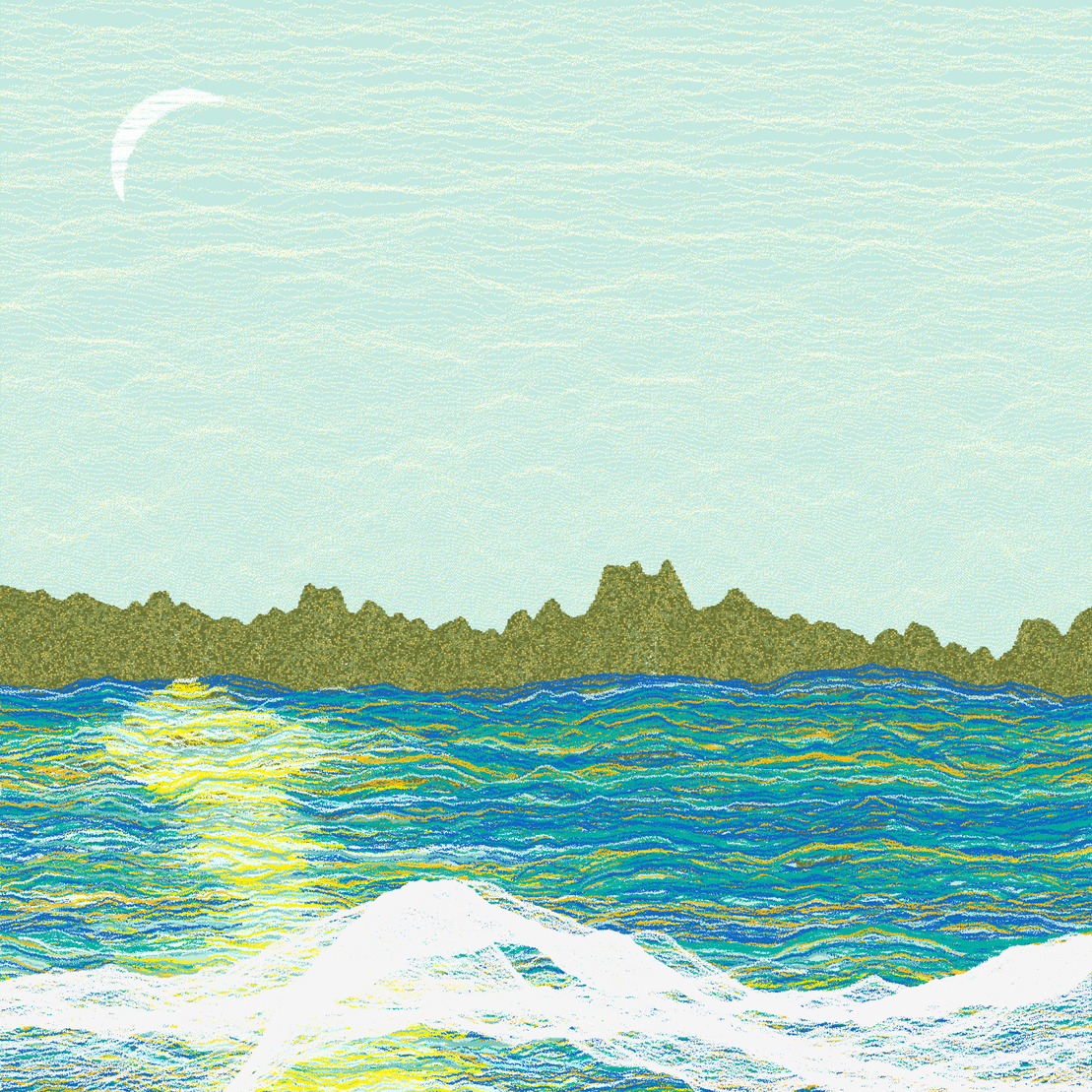 Moonlit Sea #1