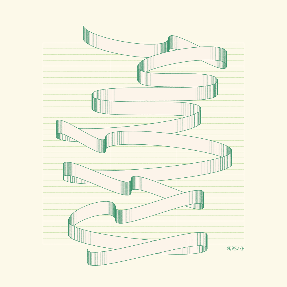 _ribbon study_ #24
