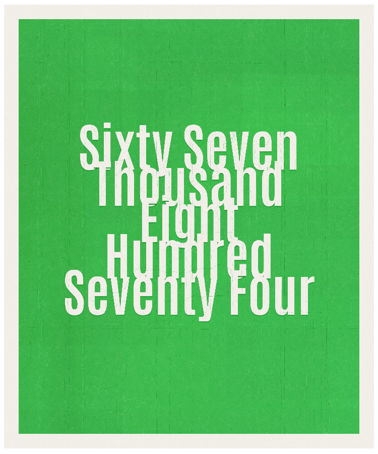 Count #67874
