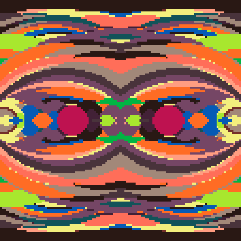 Rapid Psychedelic Inkblot Test Generator #2