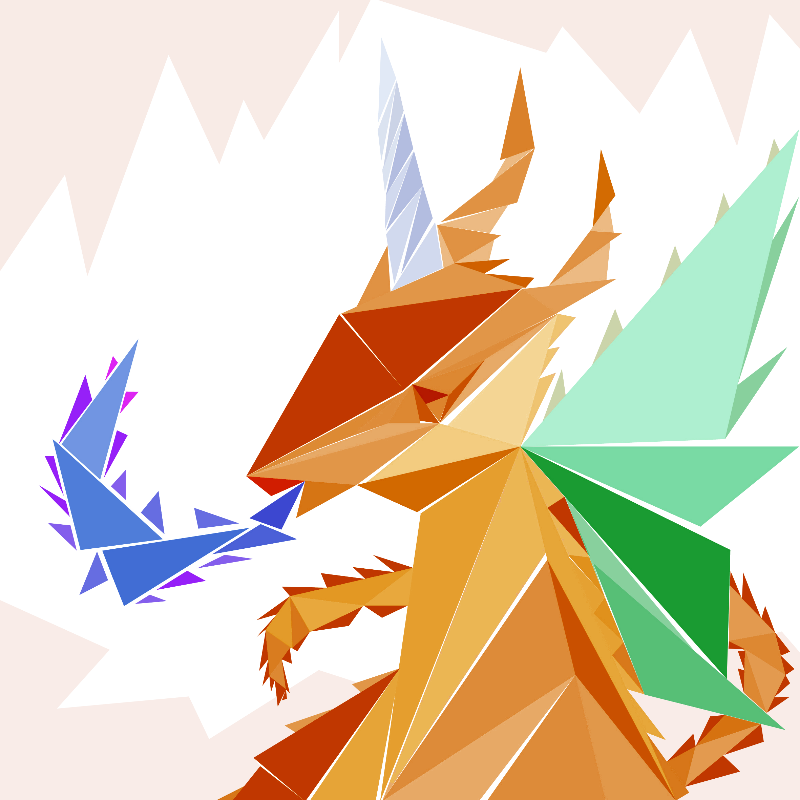 Unicorn dragon #23