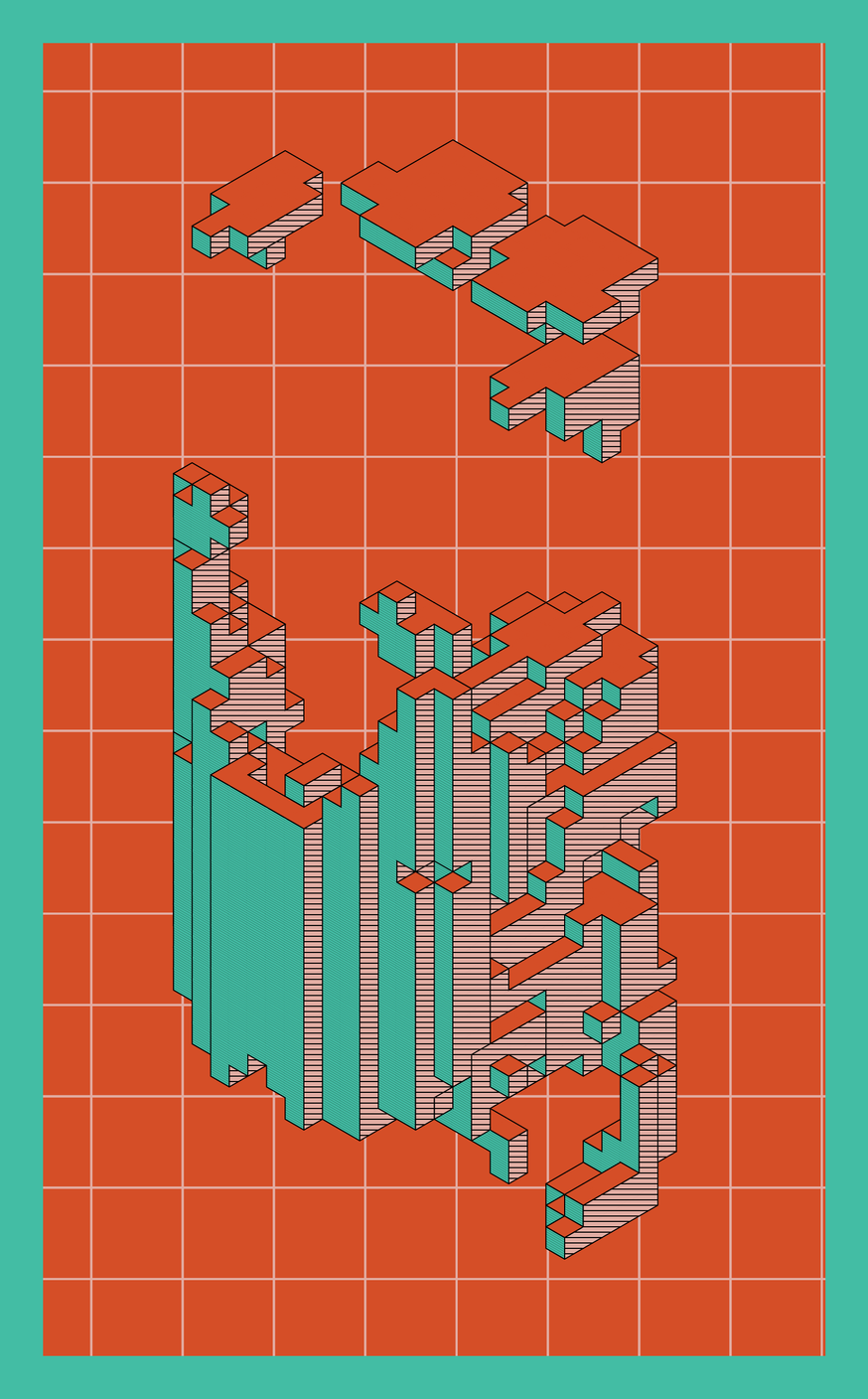 Corroding Cubes #58