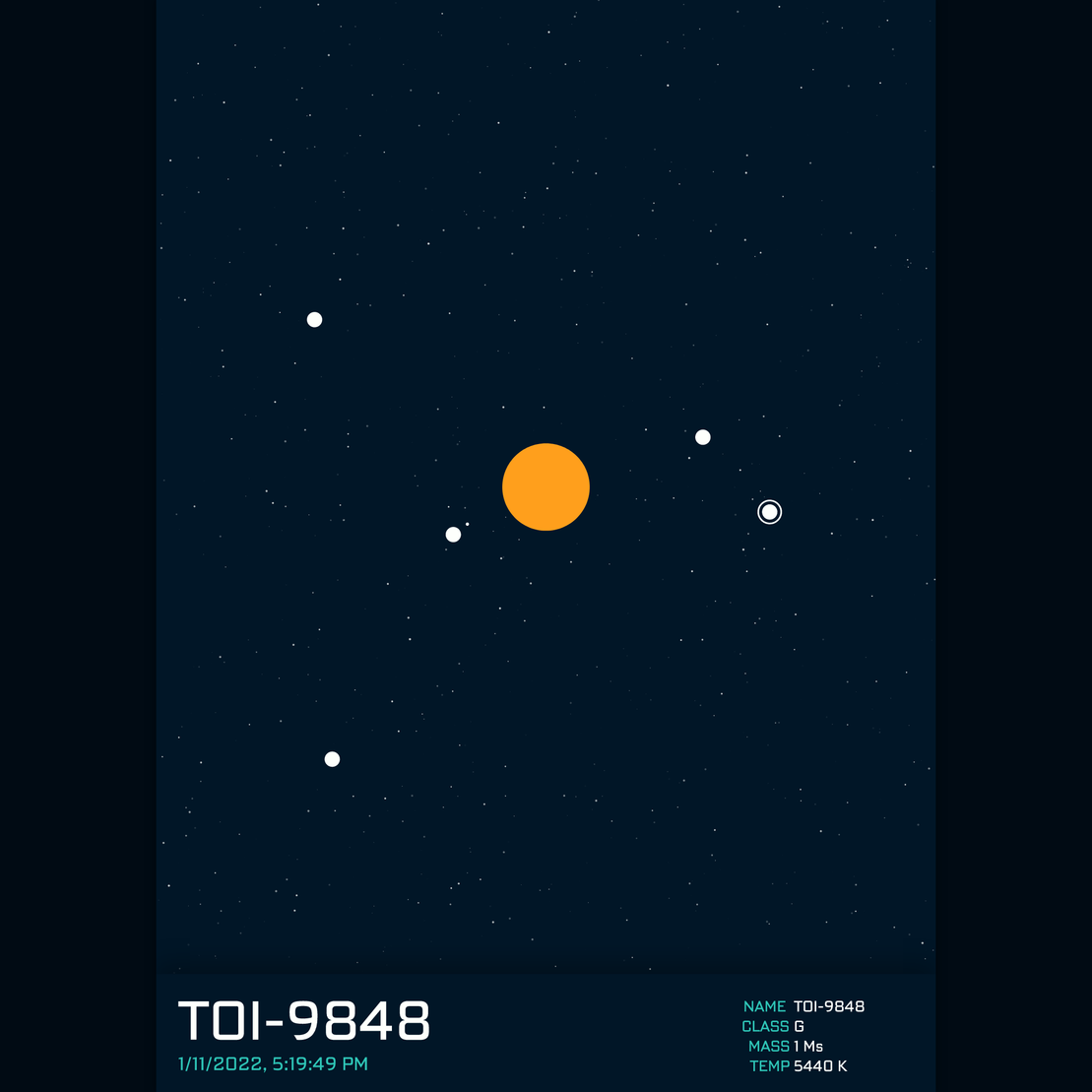 PLANETARY SYSTEM #62