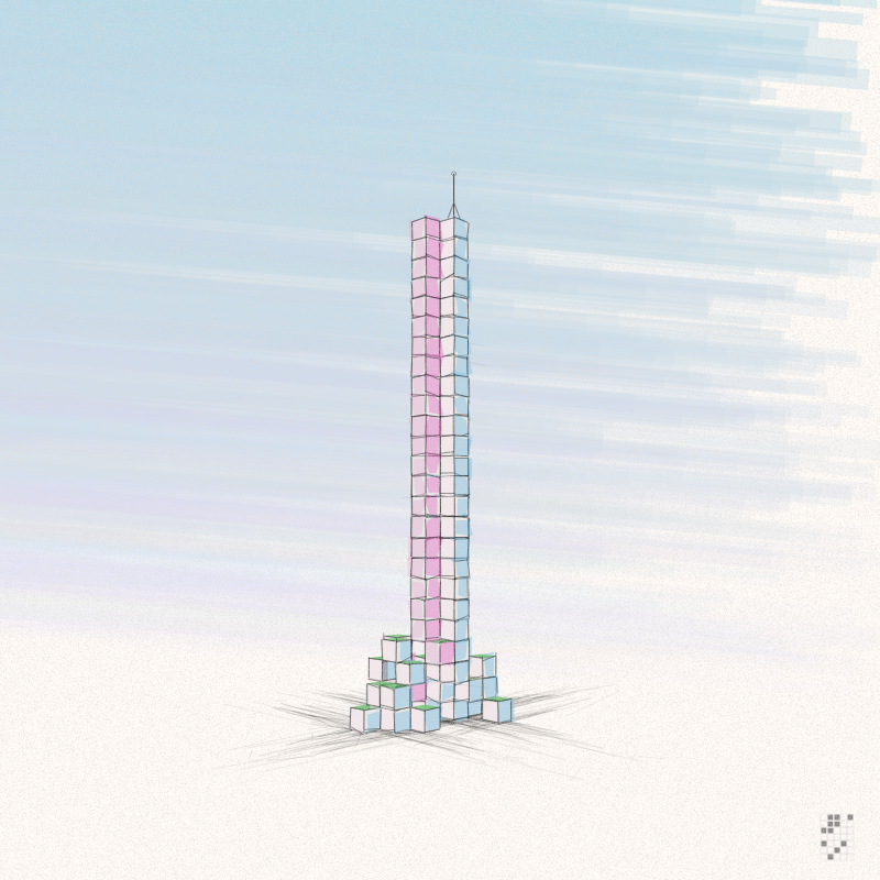 Cellular Skyscrapers #194