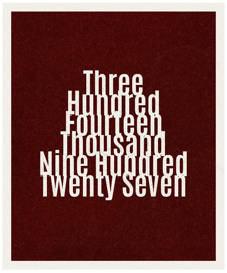 Count #314927