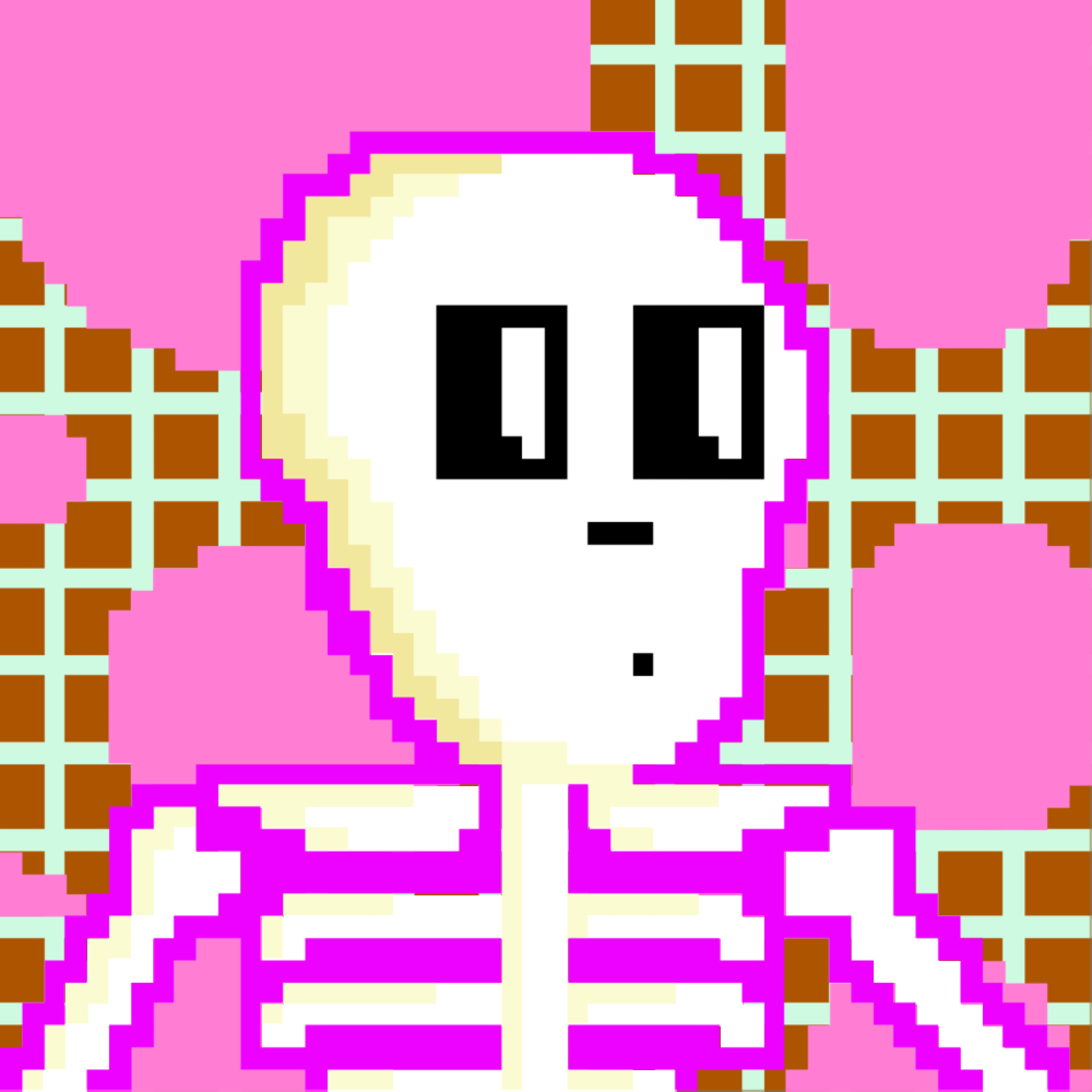 PIXEL SKULLETTI 1 #27