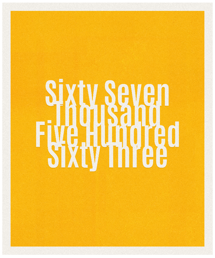 Count #67563