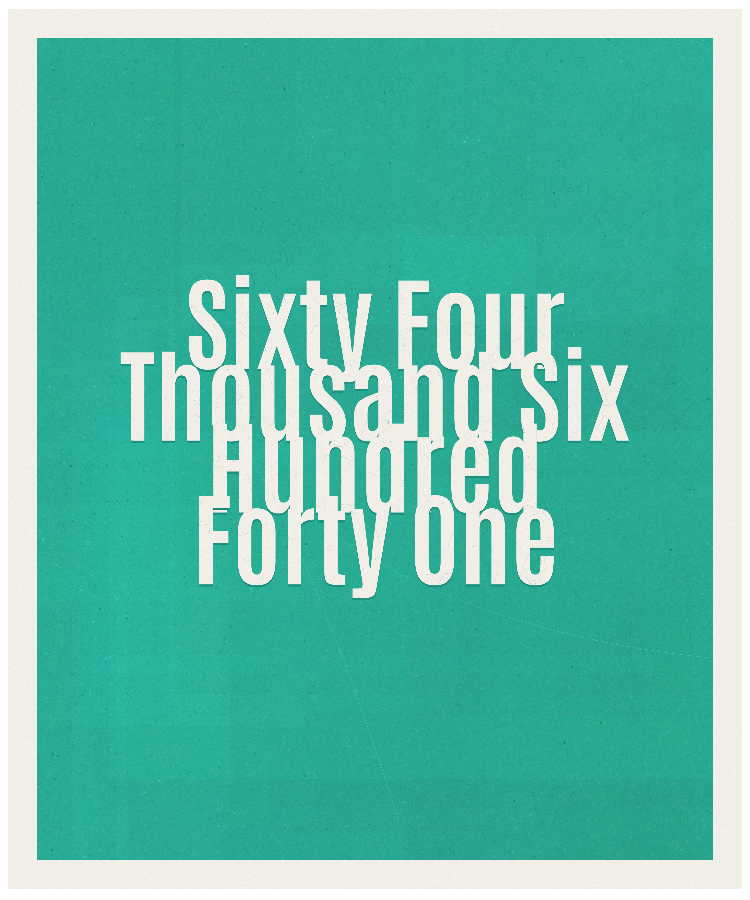 Count #64641