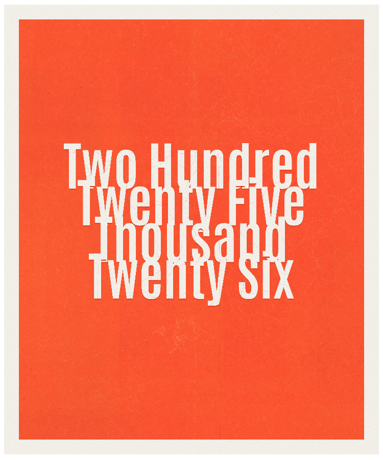 Count #225026