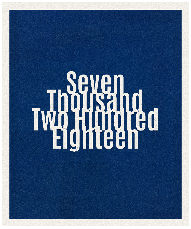 Count #7218