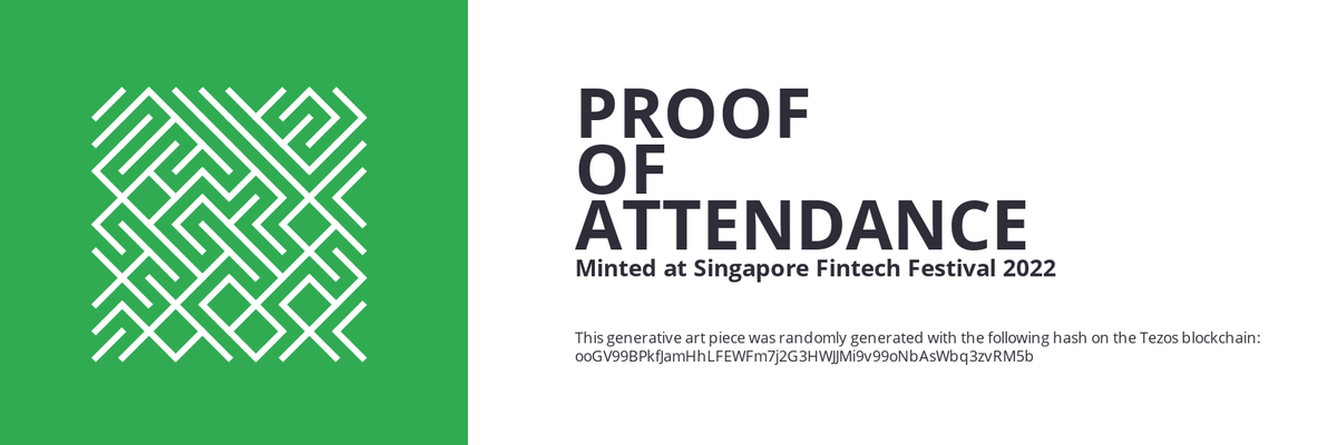 SFF2022 Proof of Attendance Token #1684