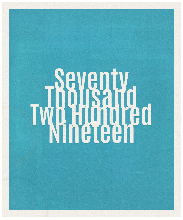 Count #70219