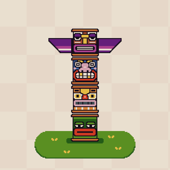 Tiki Totem  #31