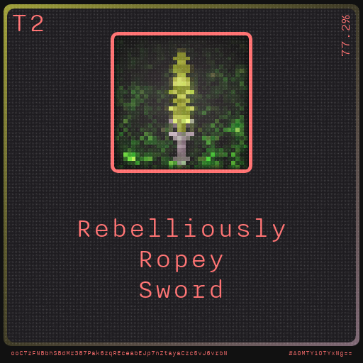 Gear for your quests - Sword #128