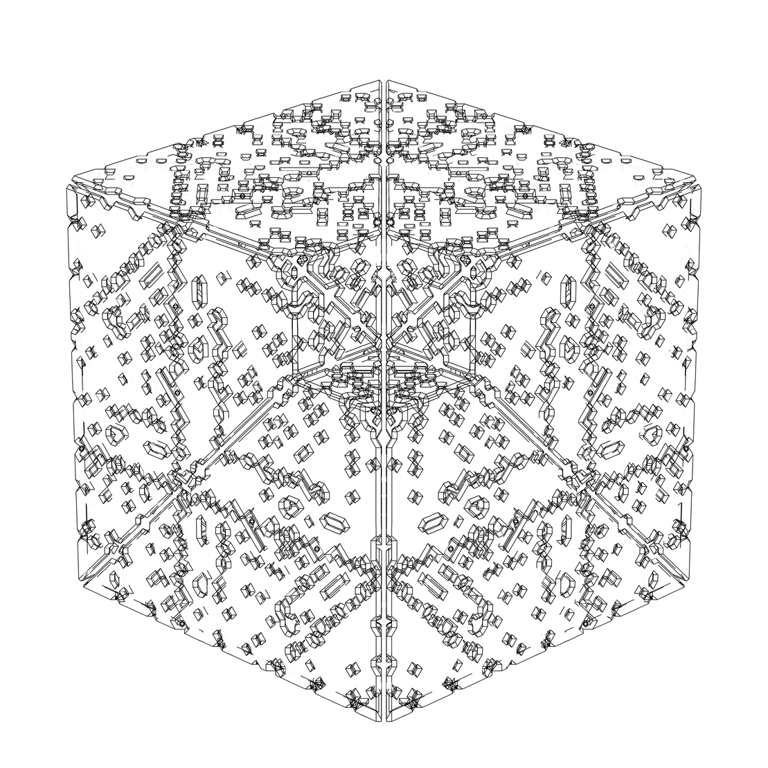 LL21 Alien Art Cube #852