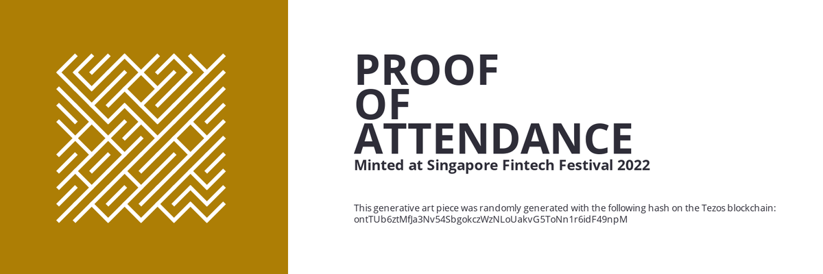 SFF2022 Proof of Attendance Token #2641