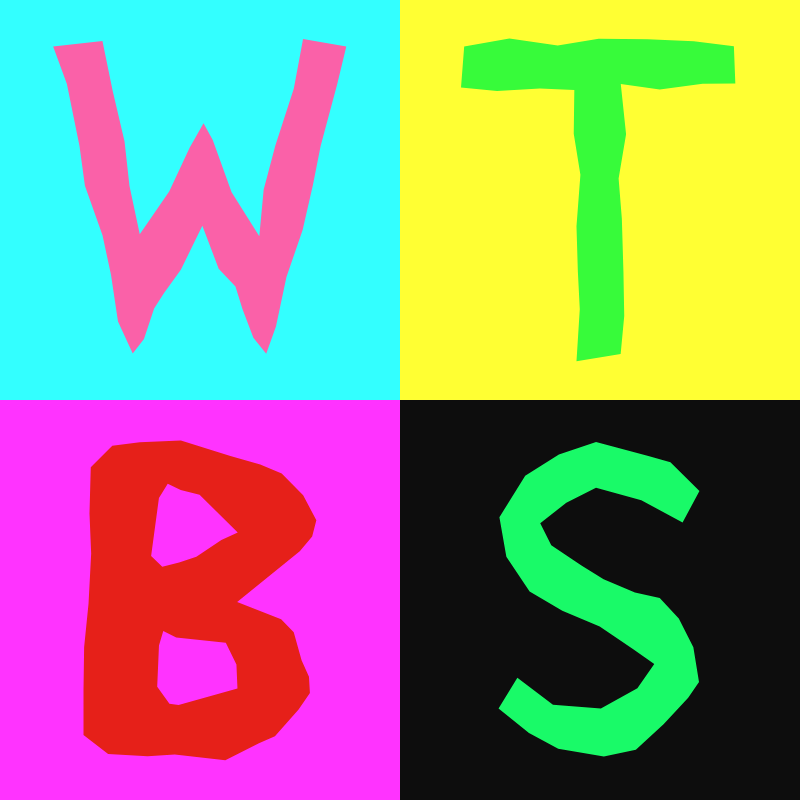 Waiting To Be Signed Logo with Wobbles #8