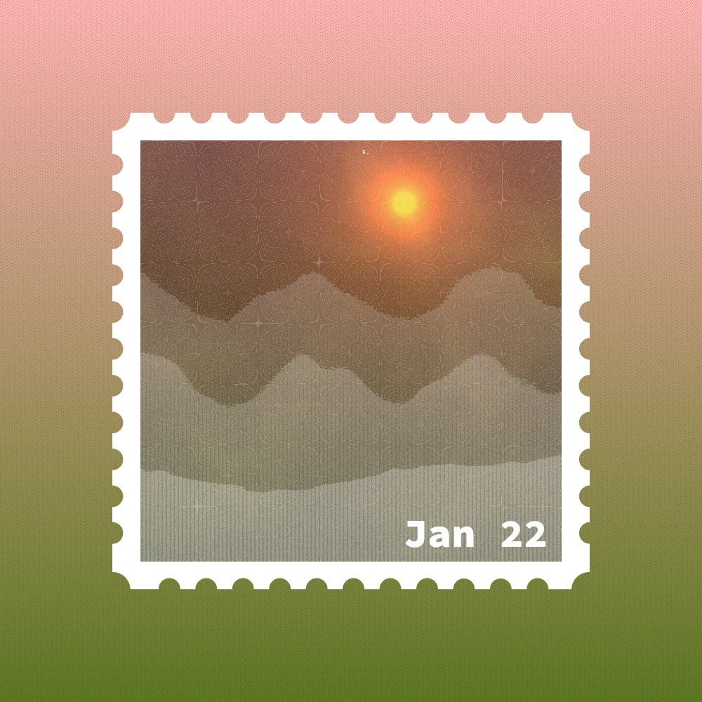 January 2022 stamp #10