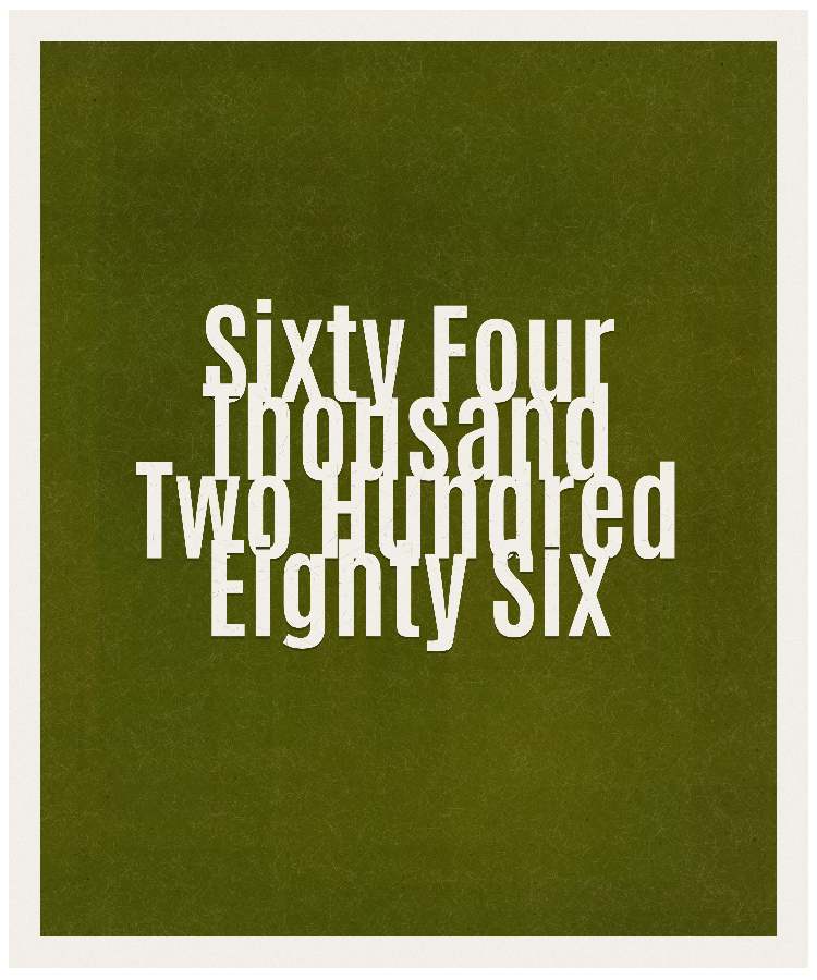 Count #64286