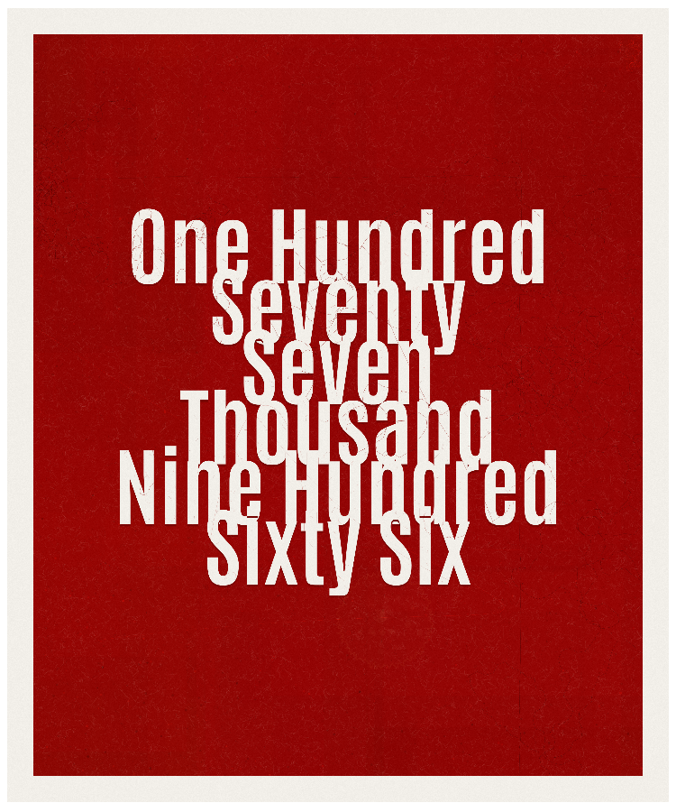 Count #177966