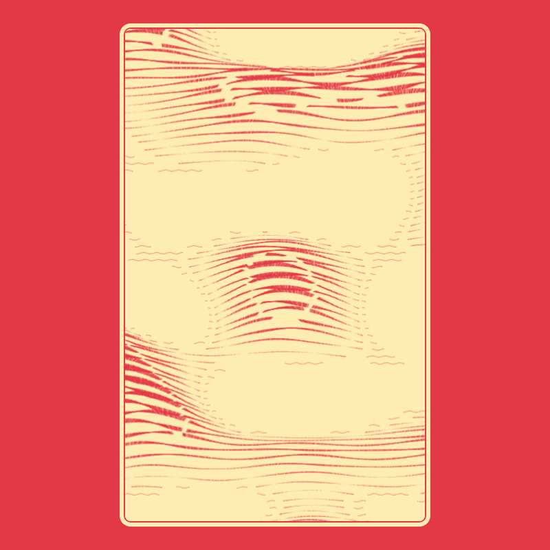 Topographic Playing Card #19