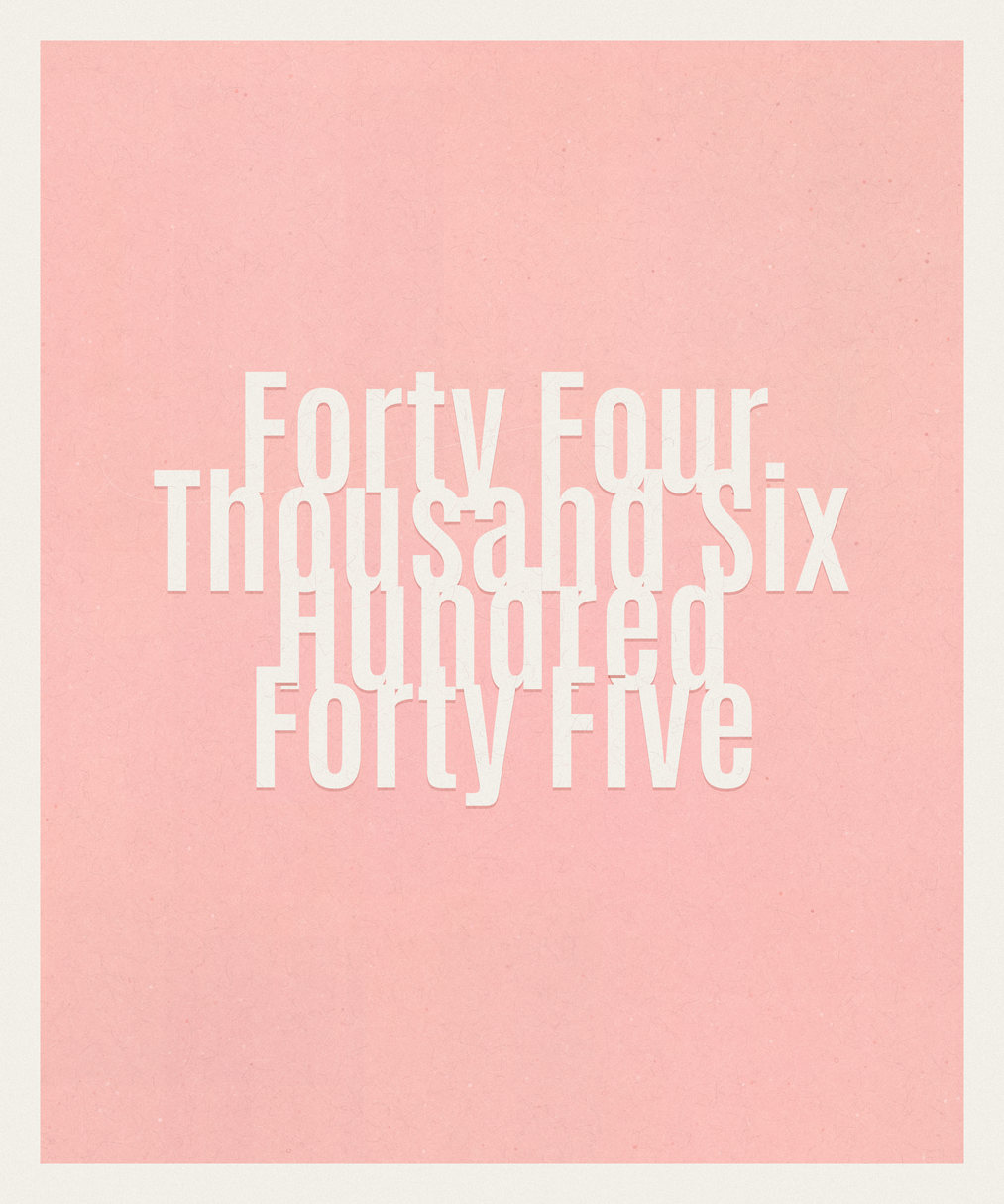 Count #44645