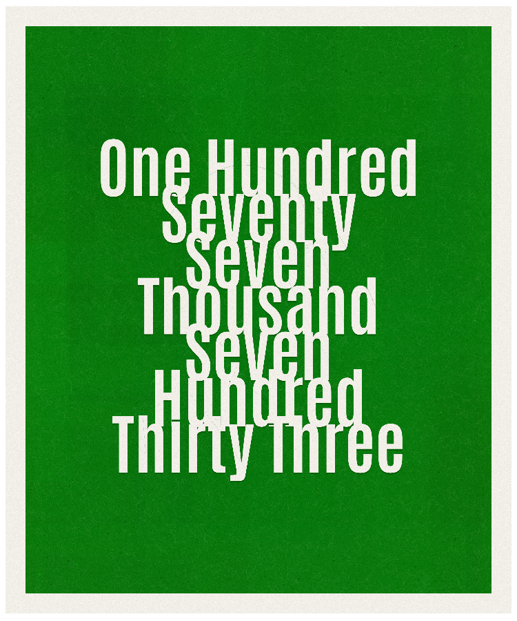Count #177733