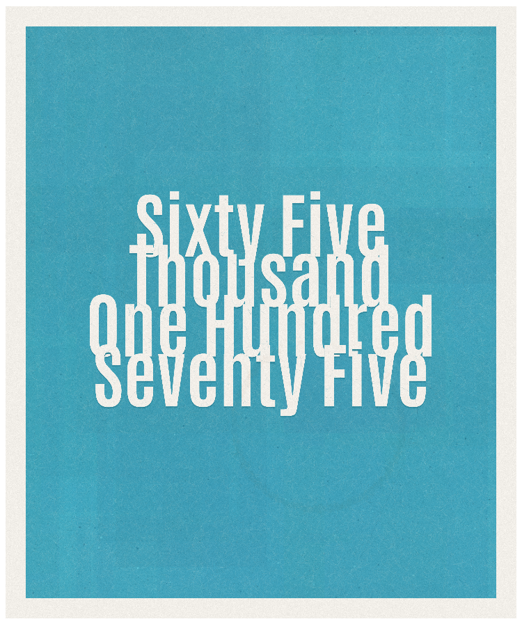 Count #65175