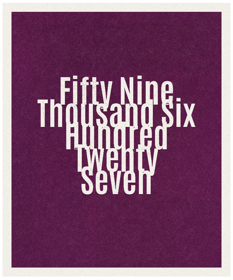Count #59627