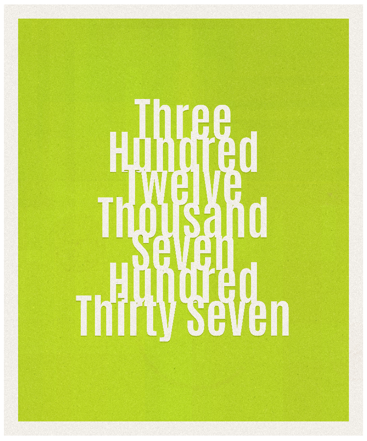 Count #312737
