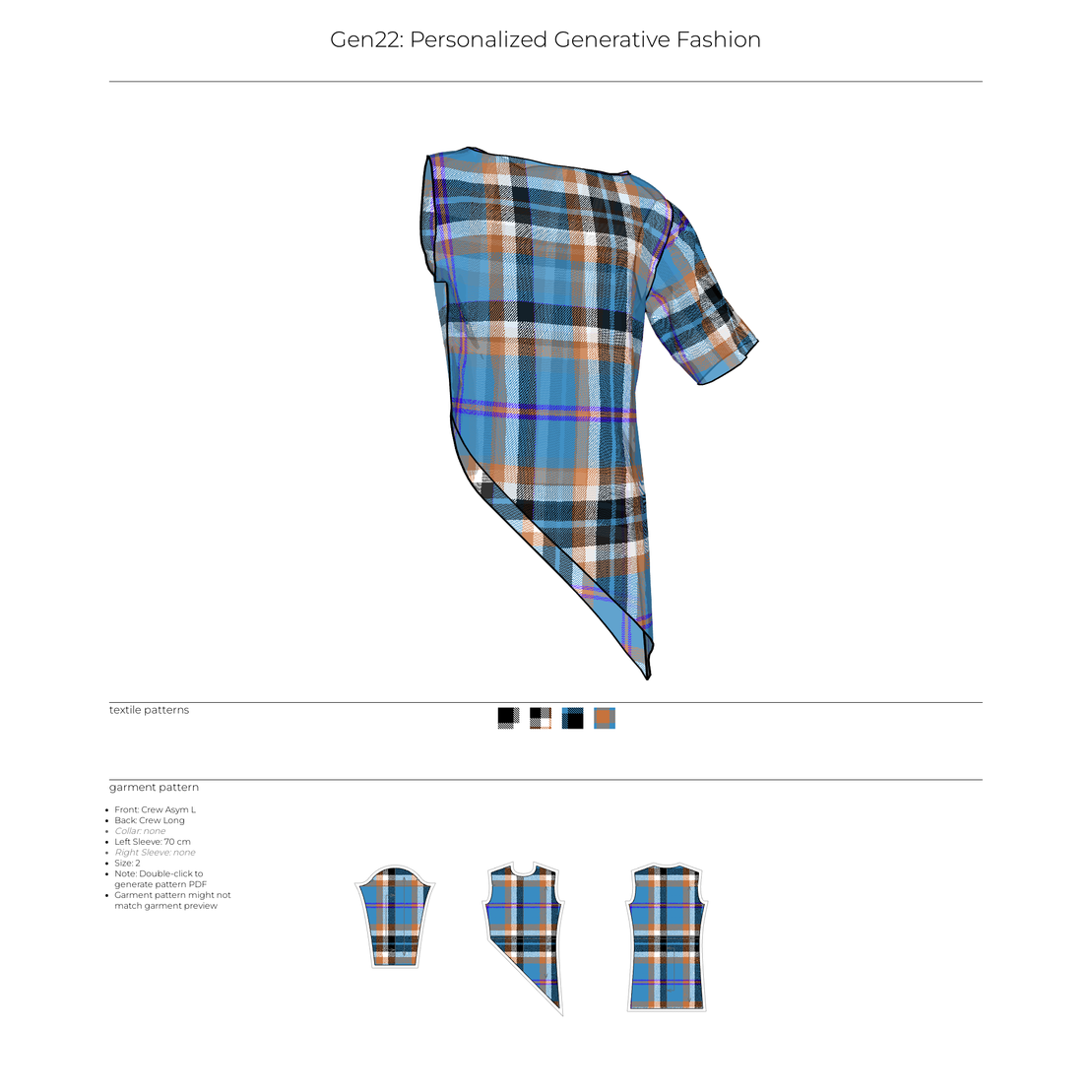 Gen22: Personalized Generative Fashion #105