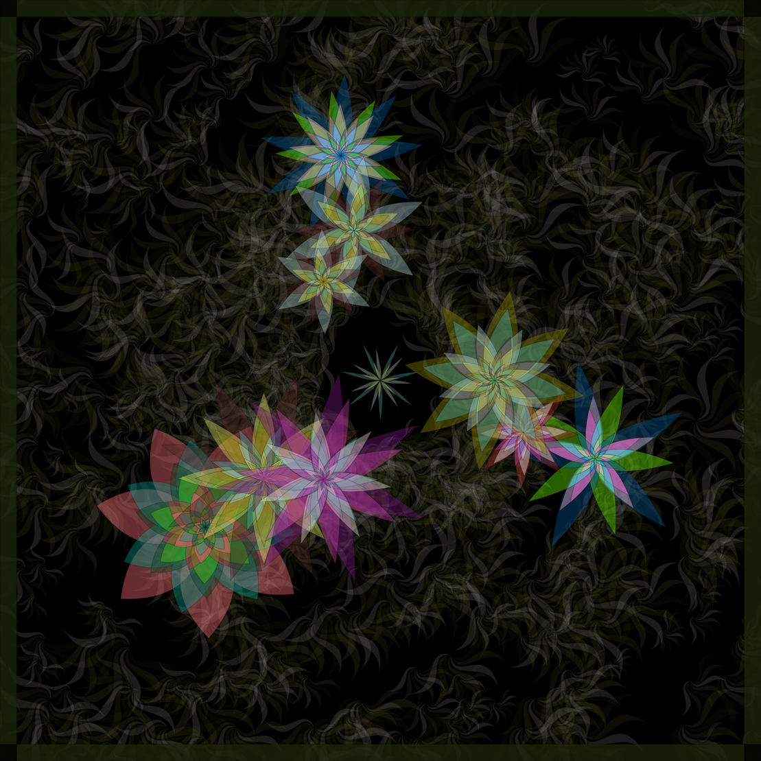 Bezier Garden #110