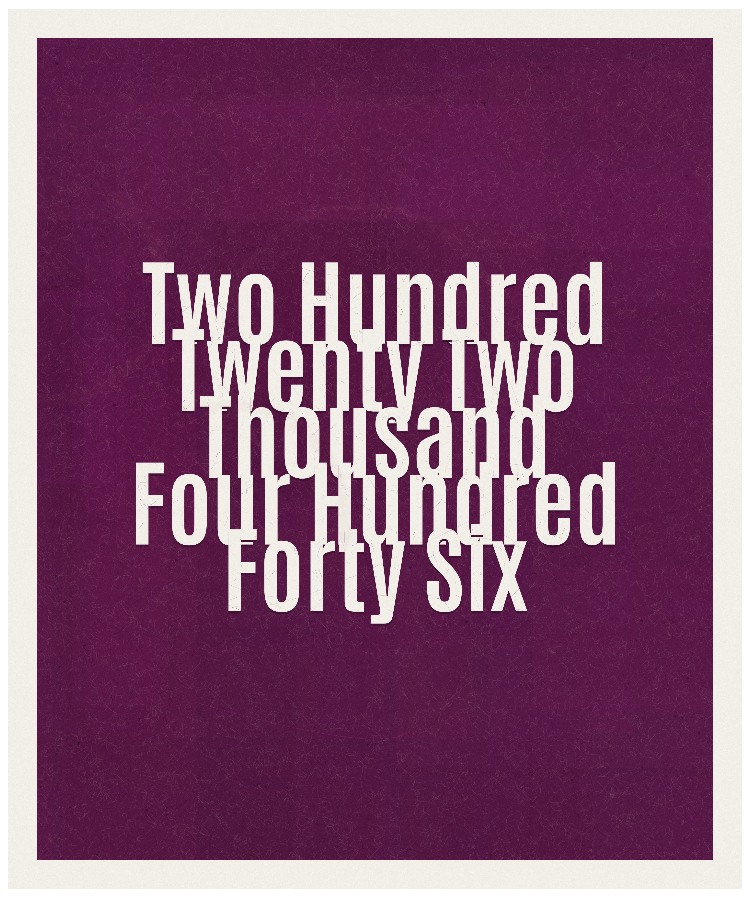 Count #222446